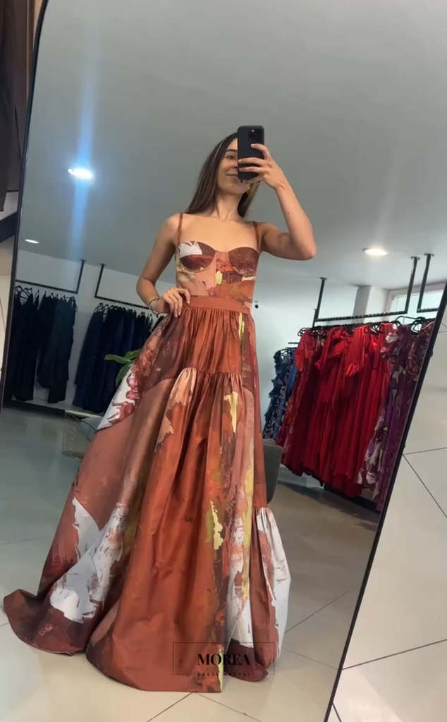 0295 - Wayra Naranja Blanco y verde Frenesí Maria Elena Villamil - 6