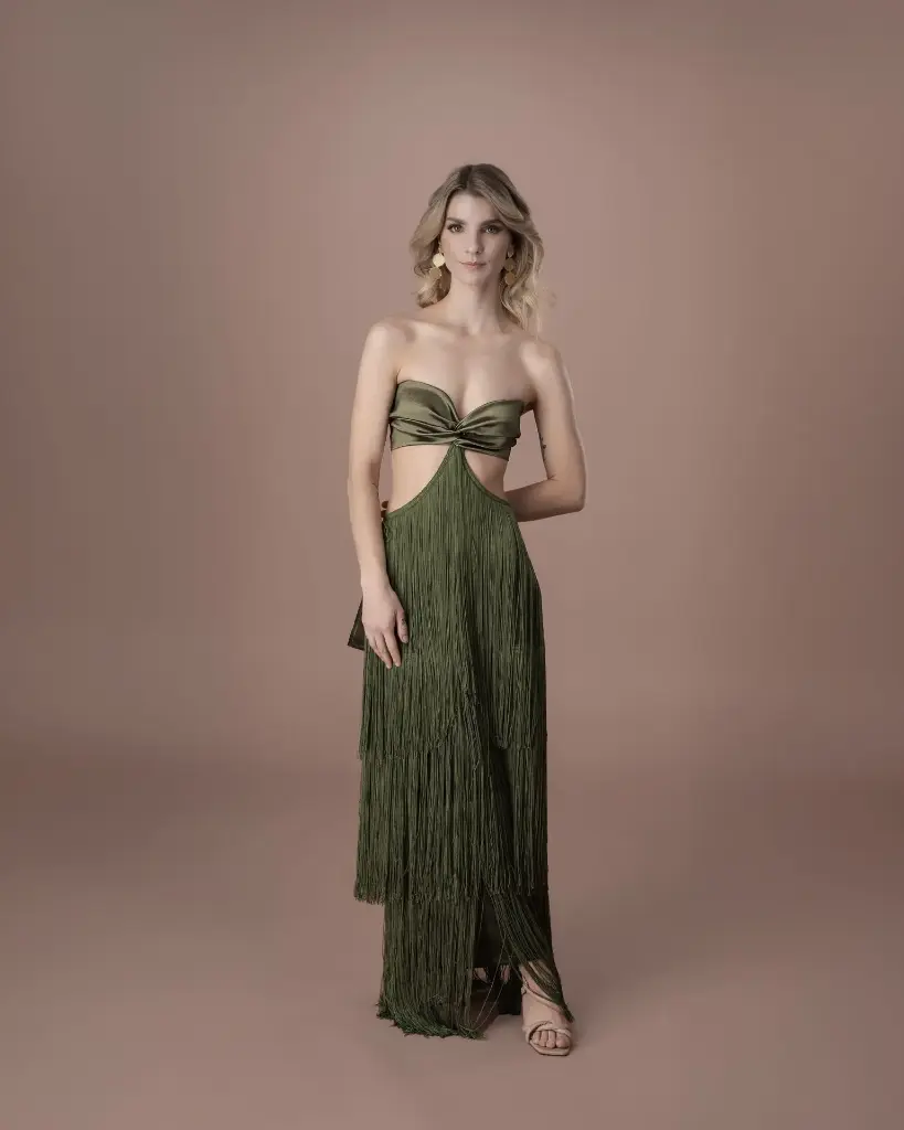 559 - Verde oliva pelos Bless - Ambel