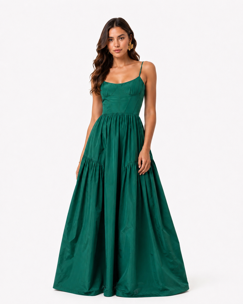 0687 - Verde oscuro complete - Maria Elena Villamil