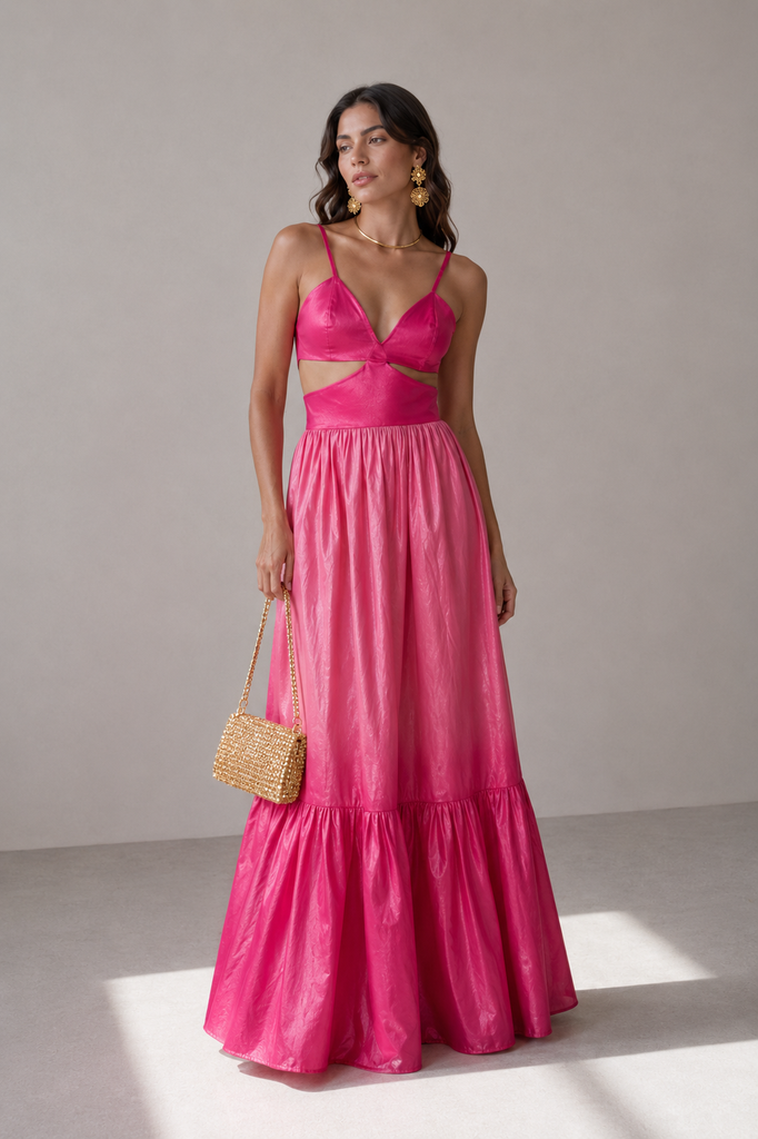 0750 - Monica Rosa Degrade Fucsia