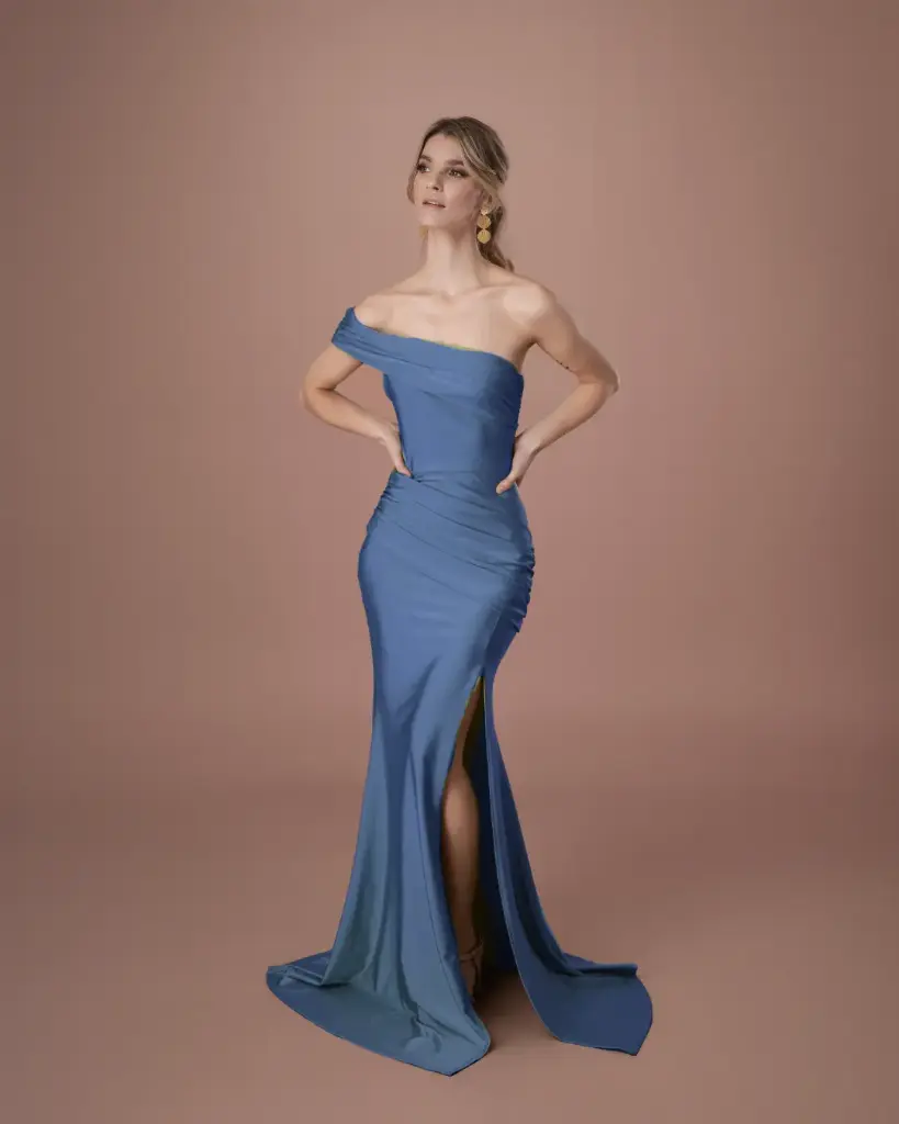 0008 - Rafaela Bandeja Cinto Azul Metalizado