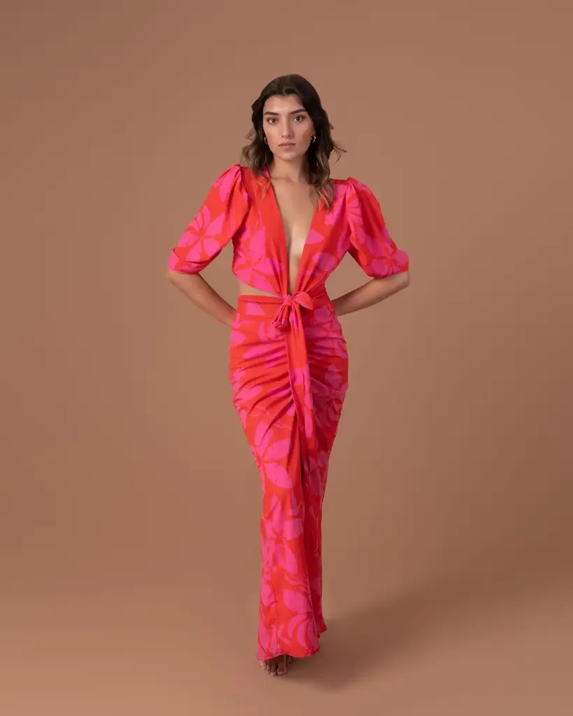 0013 - Marianella - Mar a mar - Rosado flores