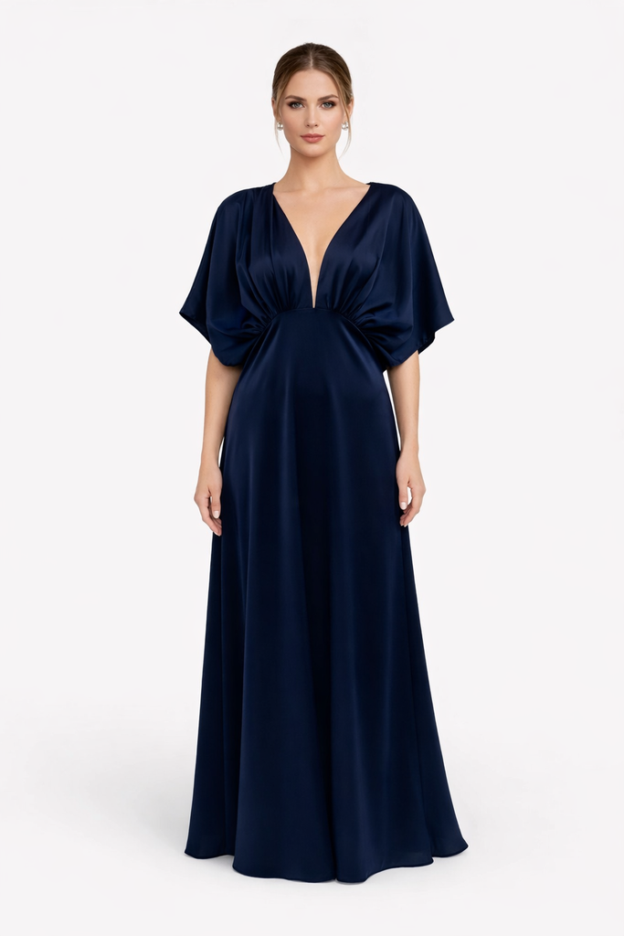 0030 - Sonia Azul Noche Mangas sueltas