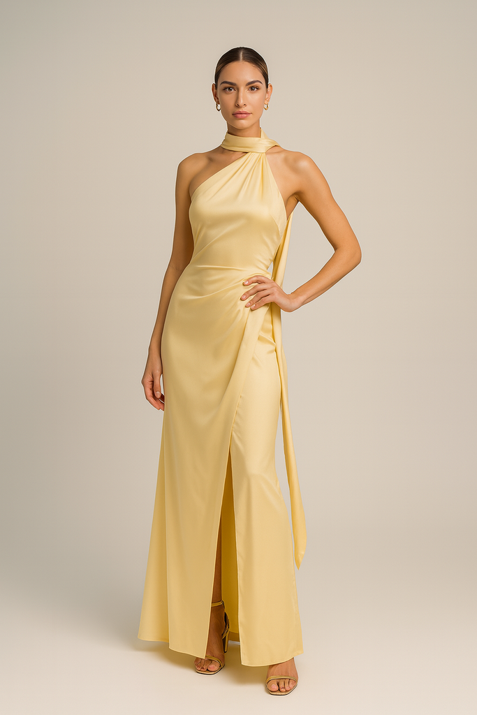 0303 - cinto cuello amarillo mantequilla