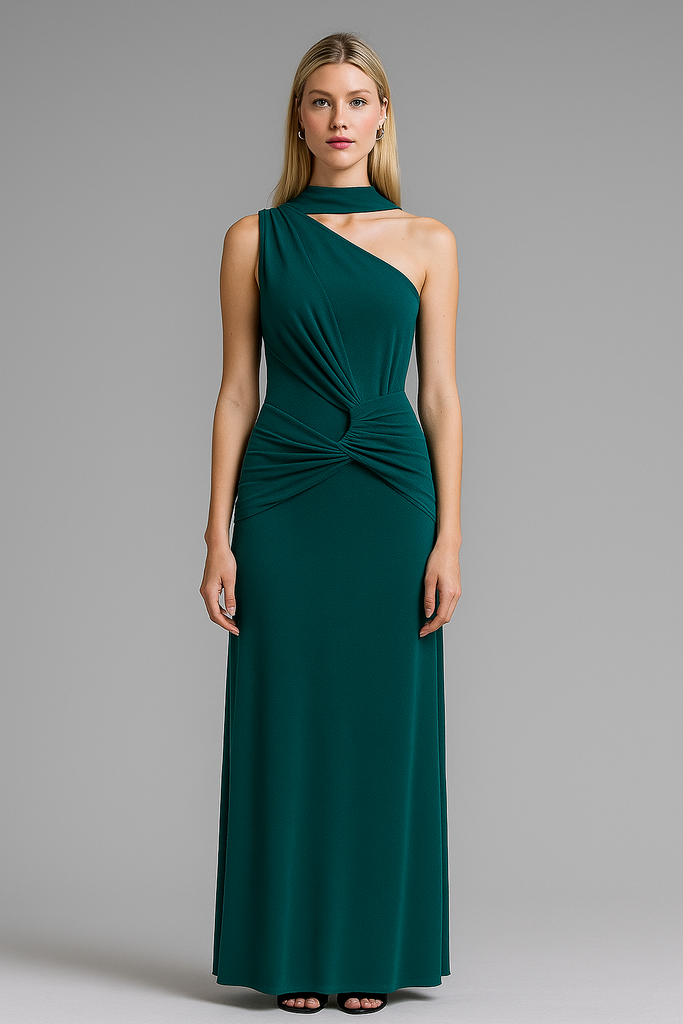 0335 - Agua marina bufanda cinto L