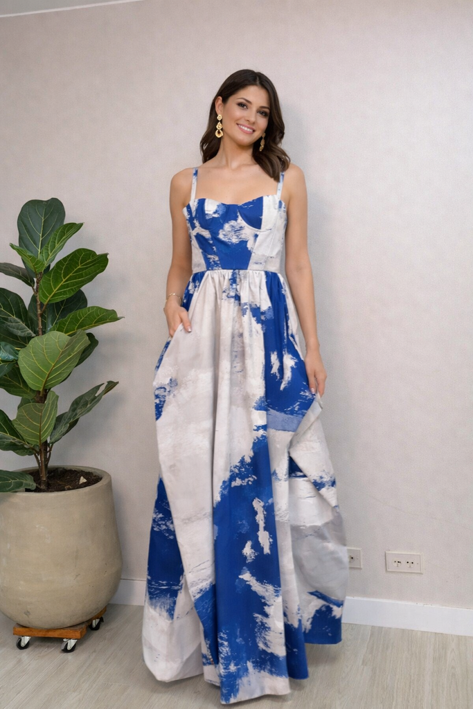 554 - Wayra Azul Blanco Maria Elena Villamil 