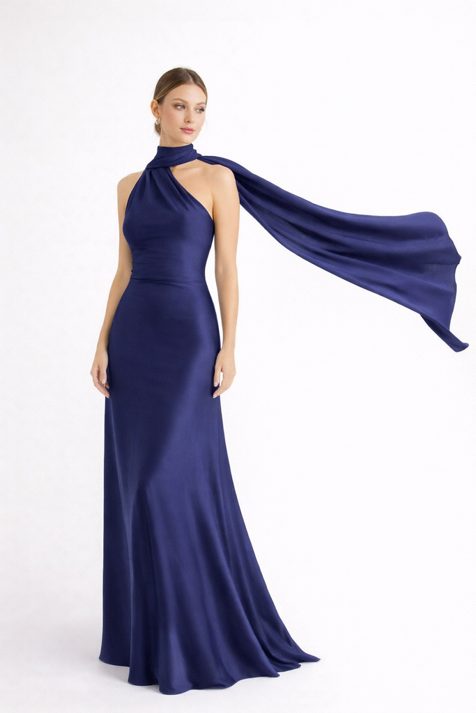 0975 - Julieth Azul Noche Halter Pet