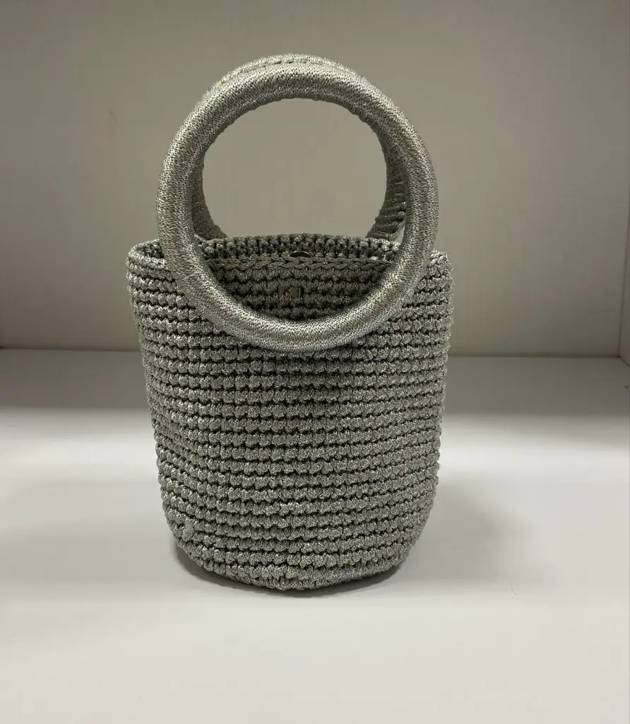 0904 - Cartera aro platada