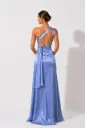 0420- Aleja AZUL broche dorado espalda descubierta 