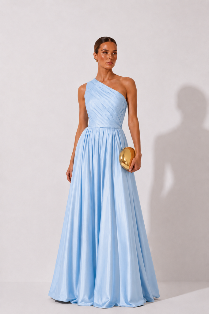 0784 - Aldana baby blue un hombro