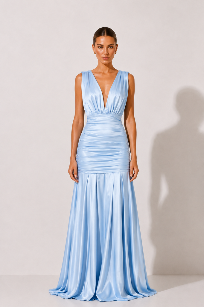 0787 - Gio escote profundo baby blue