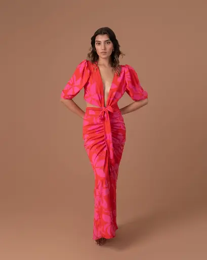 0013 - Marianella - Mar a mar - Rosado flores