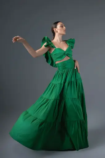 0018 - Caroline - Dayana Henriquez - Verde esmeralda