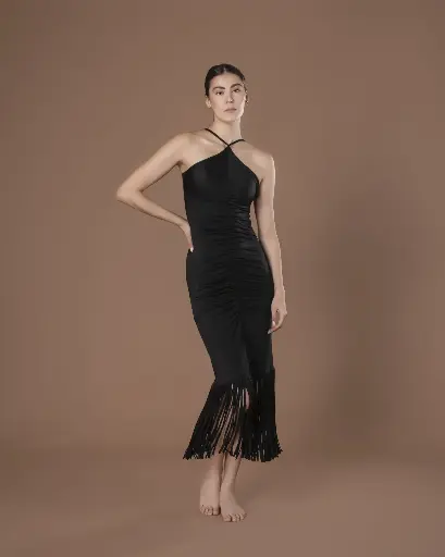 0152 - Clarissa - Ette de oro - Negro