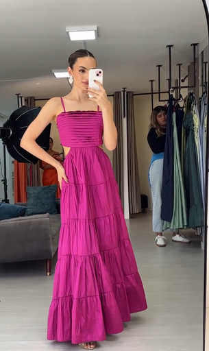 0377 - Ceci Botones Magenta