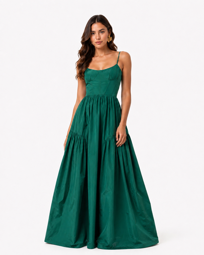 0687 - Verde oscuro complete - Maria Elena Villamil