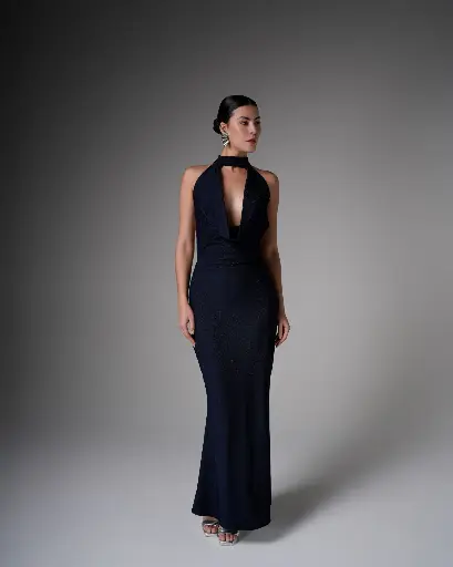 0742 - Riva Cuerdas Escarchado Azul Noche