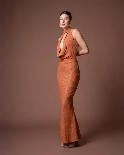 0743 - Riva Cuerdas Escarchado Terracota