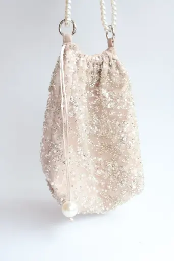 0893 - Cartera tejida rose