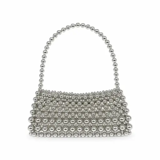 0836- Cartera tejida corta 
