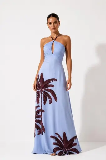 0767 - Palmera azul